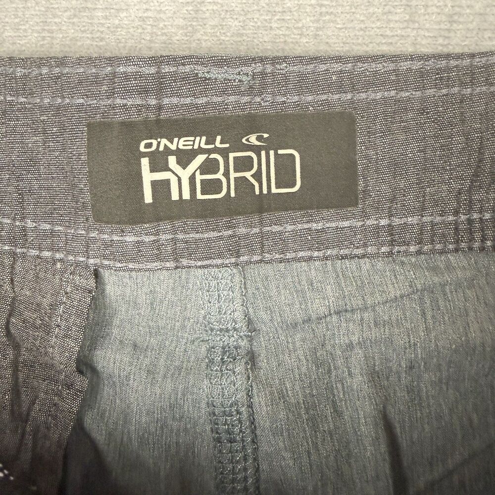 O’Neill Capacity Hybrid Shorts Mens 33 At The Knee 20” Inseam 10” Gray Swim New - Picture 3 of 10